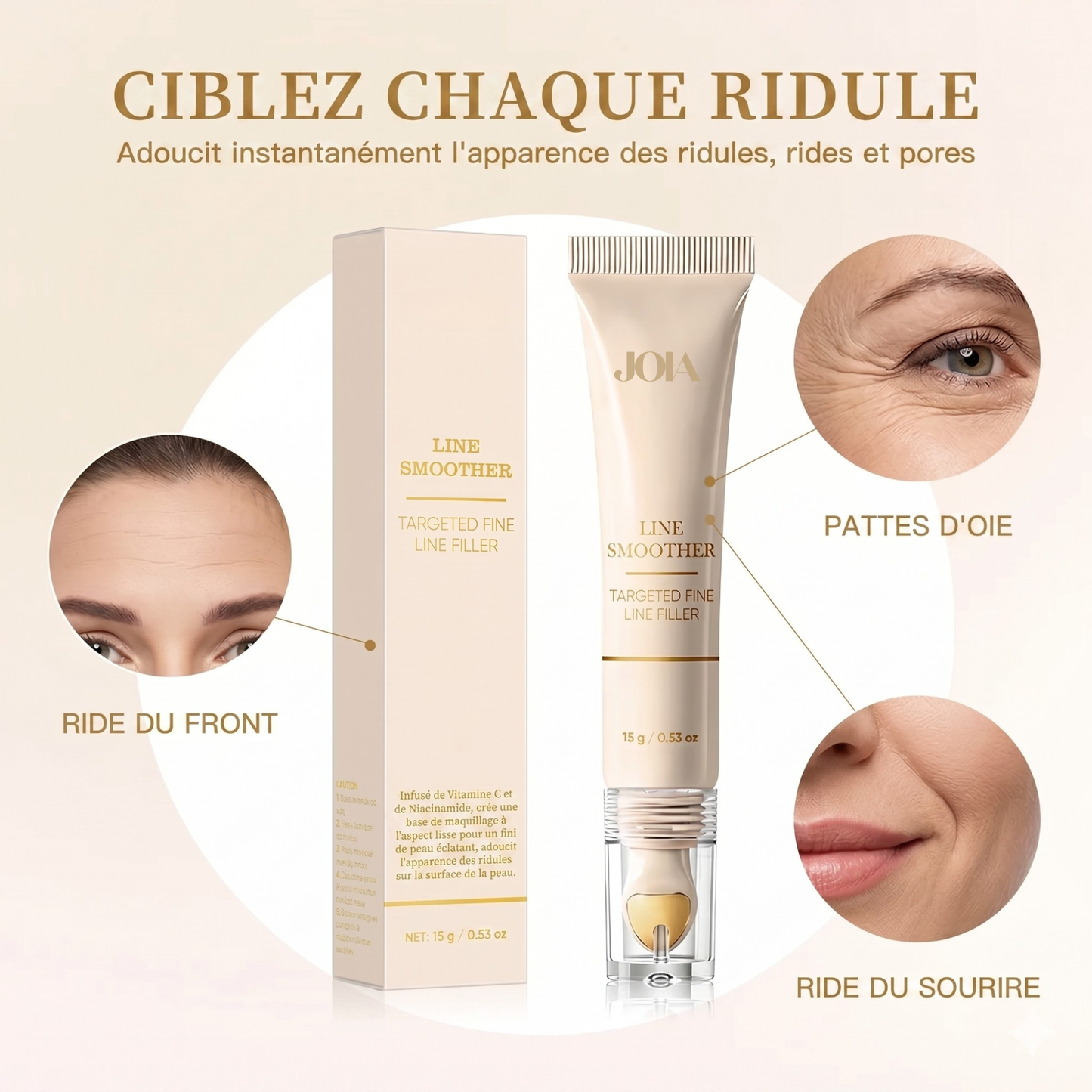 Base Lissante Instantanée | Élu Meilleur Produit Beauté d'Europe