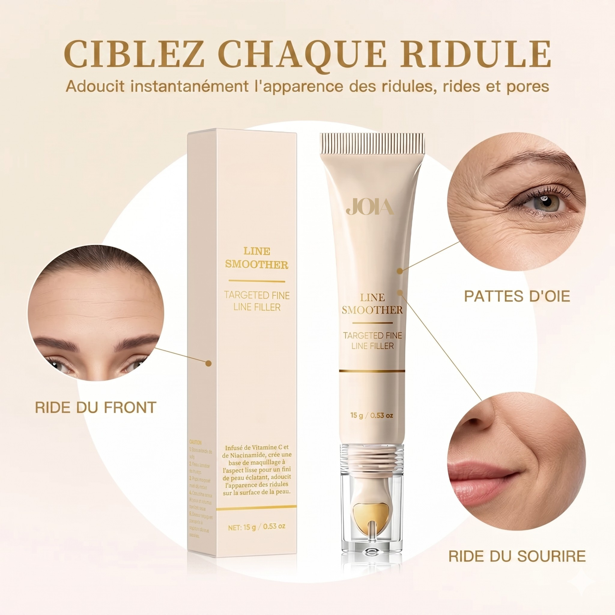 Base Lissante Instantanée | Élu Meilleur Produit Beauté d'Europe