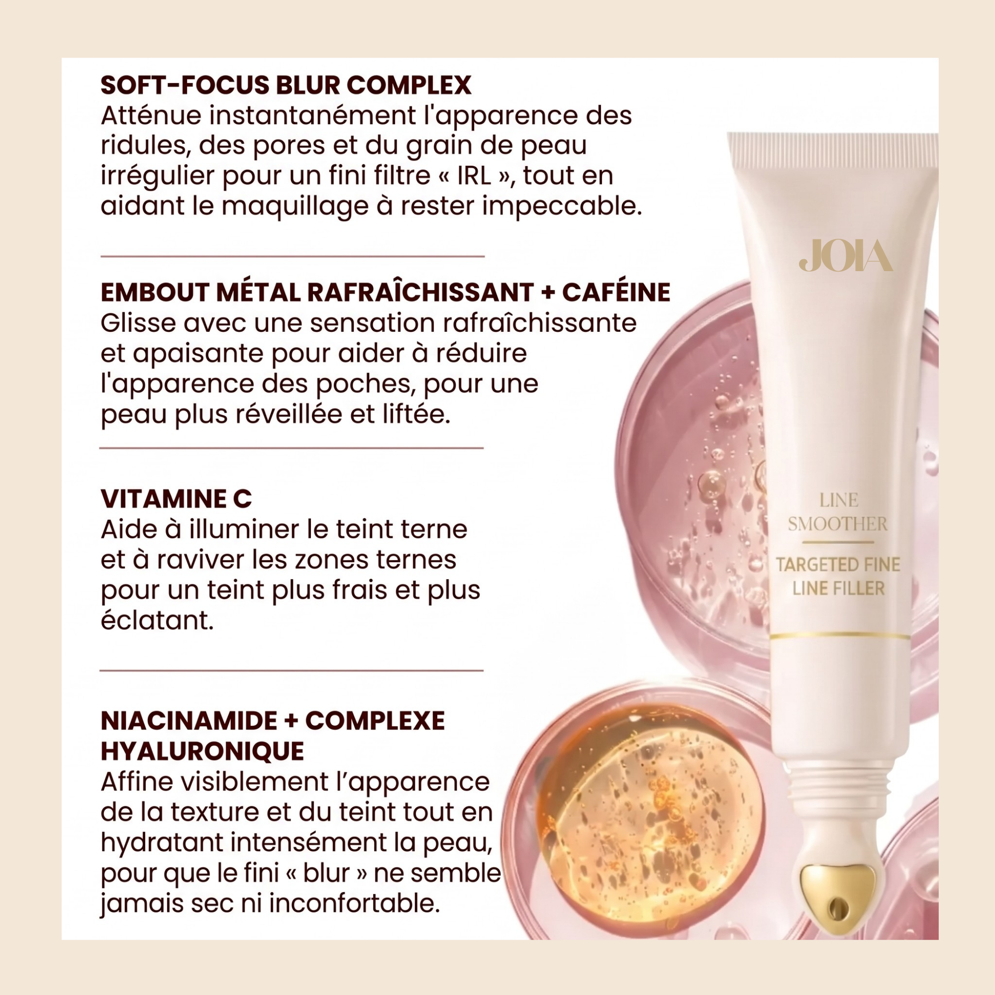 Base Lissante Instantanée | Élu Meilleur Produit Beauté d'Europe