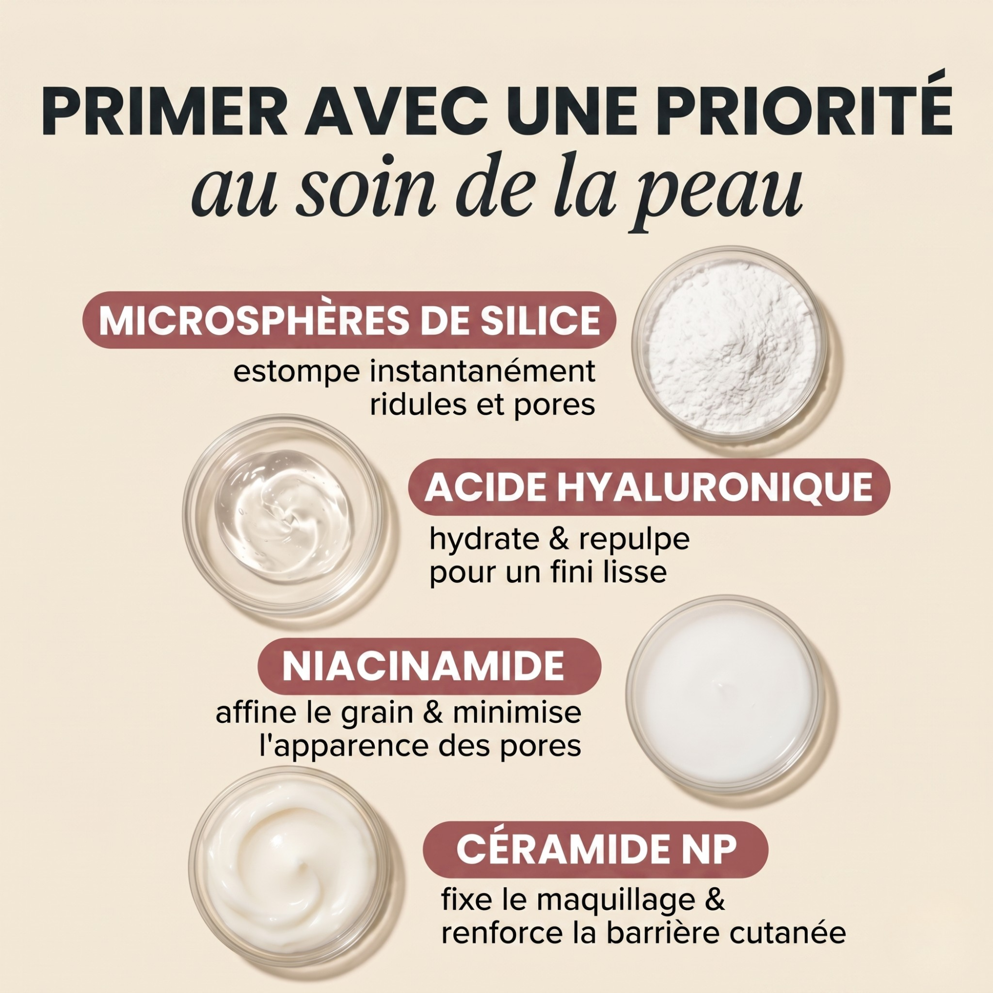 Base Lissante Instantanée | Élu Meilleur Produit Beauté d'Europe