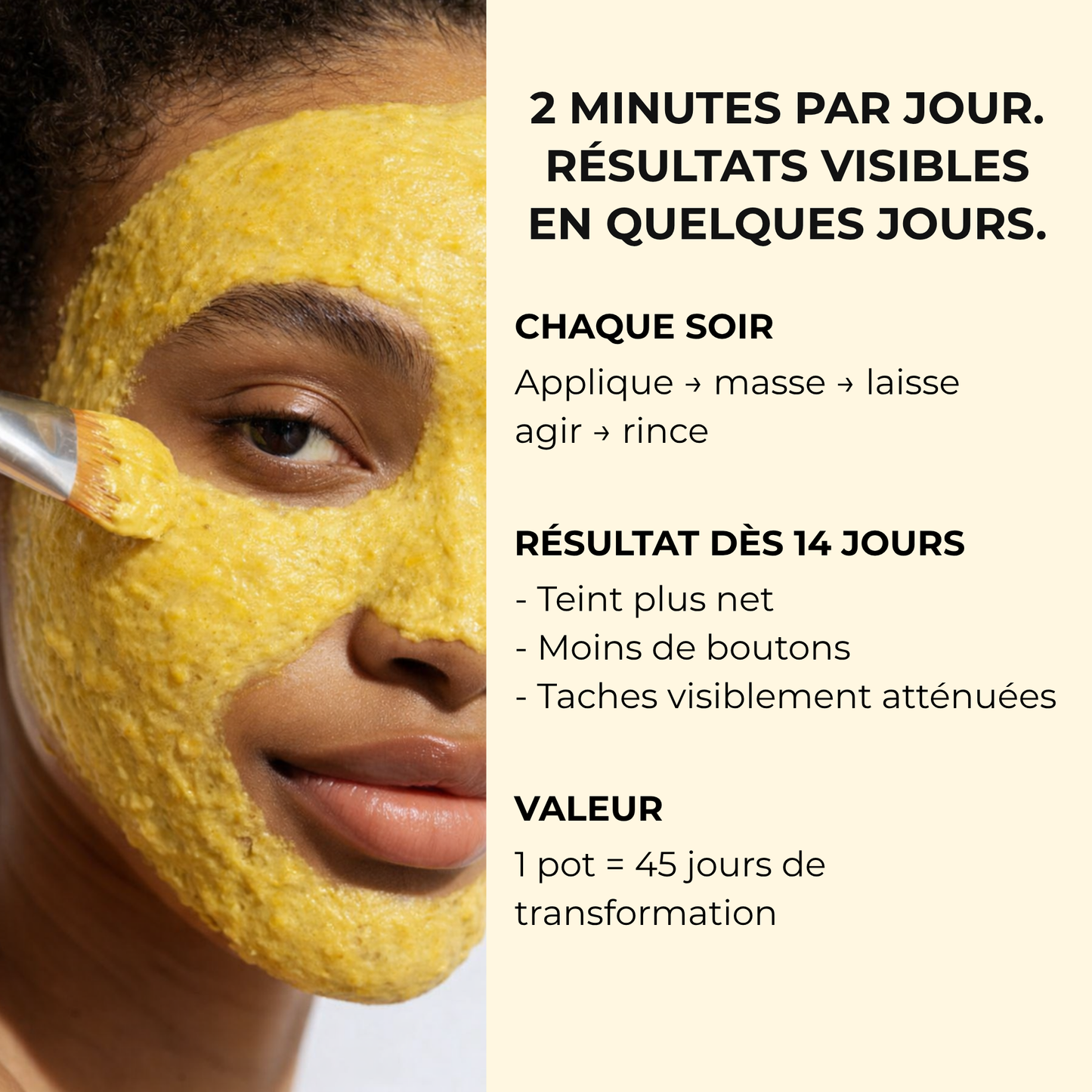 JOIA - Turmeric Bubble masque