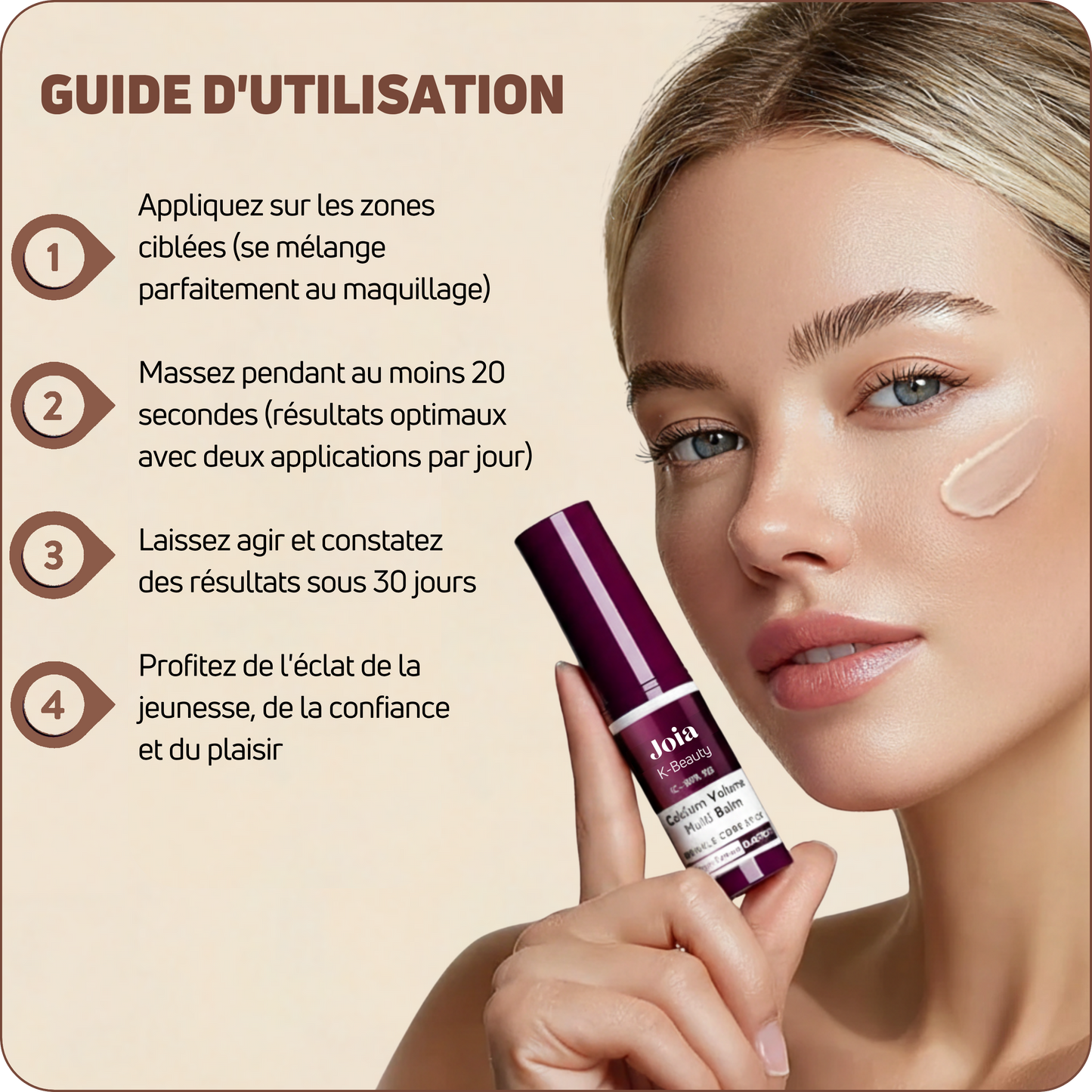 Baume au Calcium | Élu Meilleur Produit Beauté d'Europe