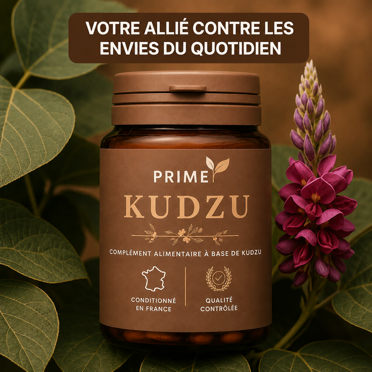 Kudzu 100% naturel | Votre allié contre les envies malsaines du quotidien