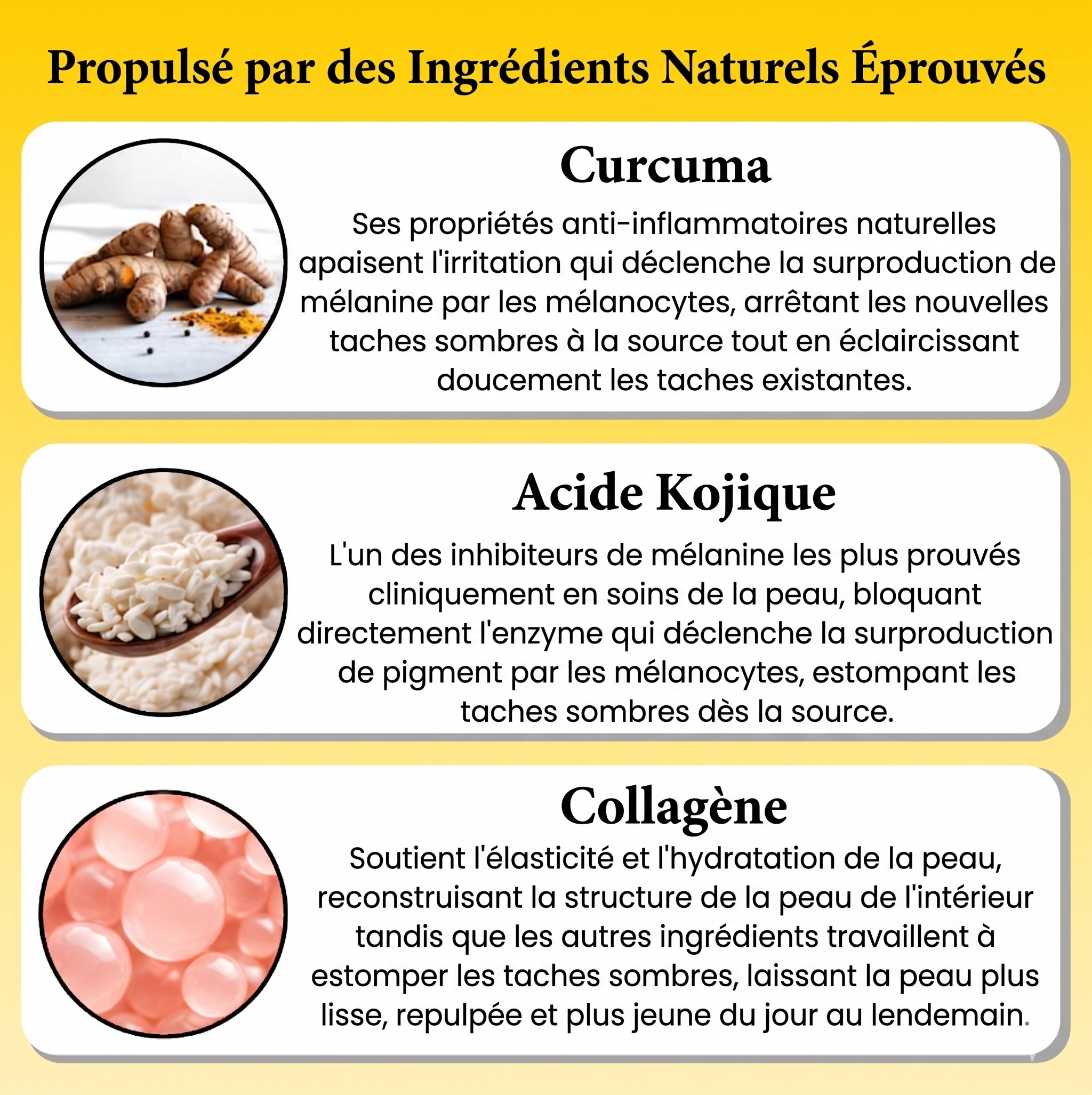 Masque au curcuma et acide kojique | Élu Meilleur Produit Beauté d'Europe