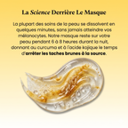 Masque au curcuma et acide kojique | Élu Meilleur Produit Beauté d'Europe